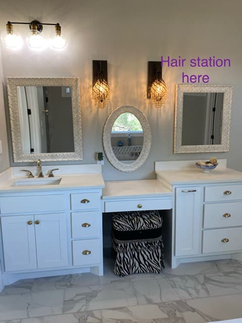 Custom bathrooms